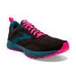 Brooks Revel 5 Hardloopschoenen Zwart/Blauw/Roze Dames
