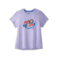 Brooks Distance Graphic Hardloopshirt Korte Mouwen Wit/Print Dames