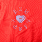 Brooks Distance Graphic Hardloopshirt Korte Mouwen Rood Dames