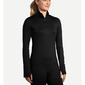 Brooks Dash 1/2 Zip Hardloopshirt Lange Mouwen Zwart Dames
