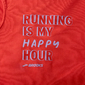 Brooks Distance Graphic Hardloopshirt Lange Mouwen Rood Dames