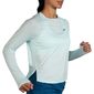 Brooks Sprint Free Hardloopshirt Lange Mouwen Lichtblauw Dames