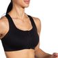 Brooks Dare Zip Run Bra 2.0 Sport Beha Zwart Dames