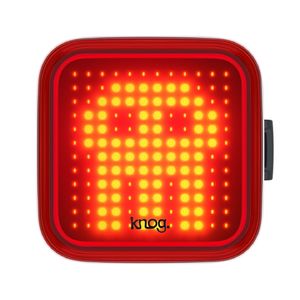 Knog Blinder Skull Rood LED Achterlicht Zwart