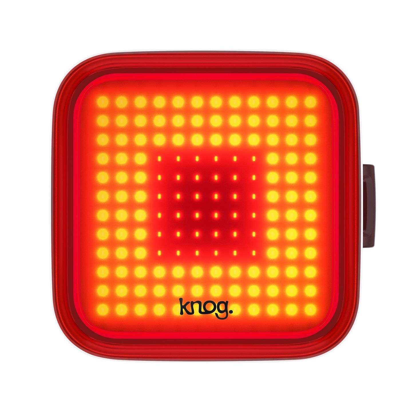 Knog Blinder Square Rood LED Achterlicht Zwart