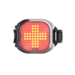 Knog Blinder Mini Cross Rood LED Achterlicht Zwart