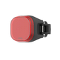 Knog Blinder Mini Cross Rood LED Achterlicht Zwart