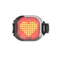 Knog Blinder Mini Love Rood LED Achterlicht Zwart