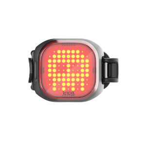 Knog Blinder Mini Skull Rood LED Achterlicht Zwart