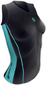 Skins She Shirt Zonder Mouwen Dames Zwart/Blauw