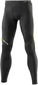 Skins A400 Long Tights Heren Zwart/Geel