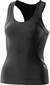 Skins A400 Top Racer Back Dames Zwart/Zilver