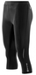 Skins A200 3/4 Tights Dames Zwart