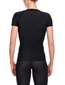 Skins A200 Top Short Sleeve Dames Zwart
