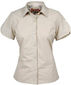 Lafuma LD Ariba SH Shirt Korte Mouwen Dames Beige Sable