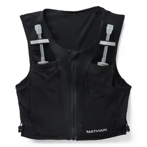 Nathan AeroZip Drinkvest 1L Zwart Dames