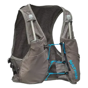 Nathan Pinnacle Breeze Drinkvest 4L Grijs/Blauw