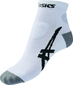 ASICS Kayano Sock Real White/Black Heren Sokken