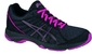 ASICS Ayami-Zone Black/Berry Dames Fitness Schoen