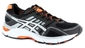 ASICS Gel-Fortitude 6 Zwart/Oranje Heren Hardloopschoen
