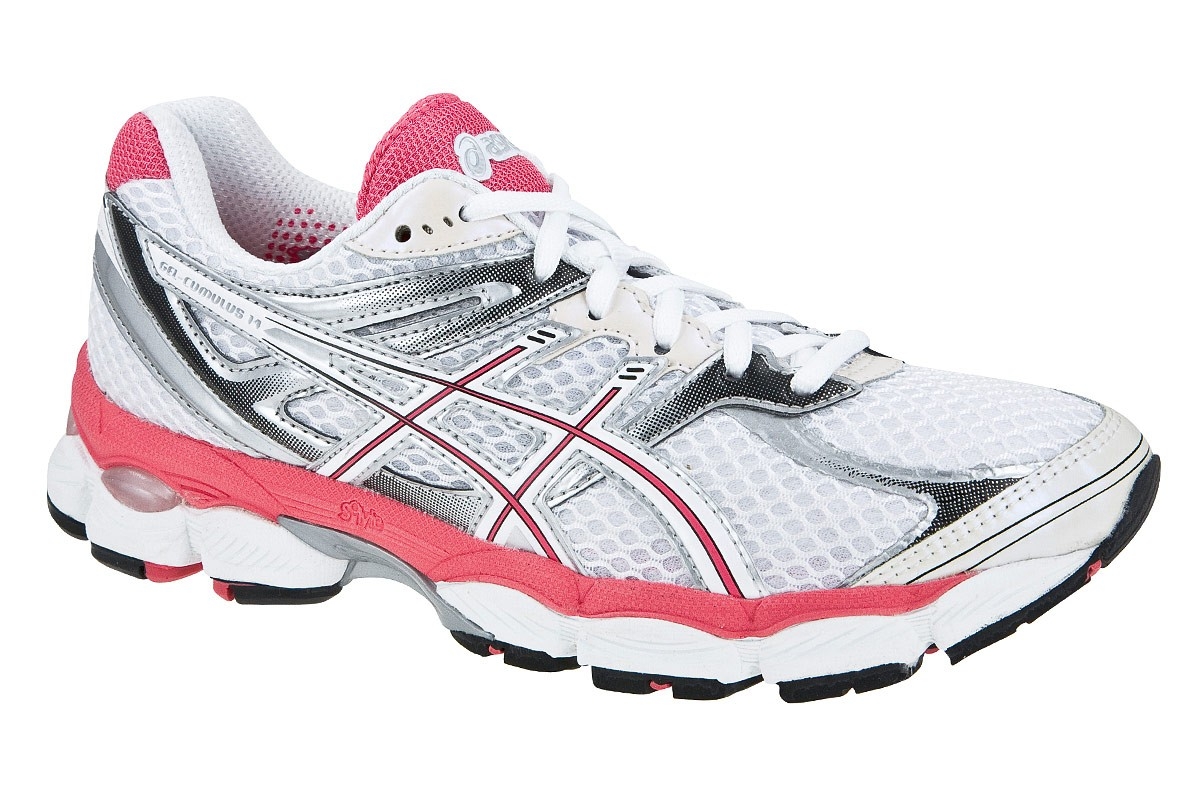 ASICS Gel-Cumulus 14 (2A) Wit/Roze Dames Hardloopschoen