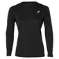 ASICS Silver Hardloopshirt Lange Mouwen Zwart Dames