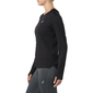 ASICS Silver Hardloopshirt Lange Mouwen Zwart Dames