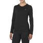 ASICS Seamless Hardloopshirt Lange Mouwen Zwart Dames