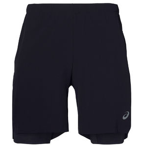 ASICS Performance 2-in-1 Hardloopbroek Zwart Heren