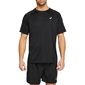 ASICS Icon Hardloopshirt Korte Mouwen Zwart/Grijs Heren 