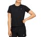 ASICS Icon Hardloopshirt Korte Mouwen Zwart/Grijs Dames