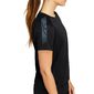 ASICS Icon Hardloopshirt Korte Mouwen Zwart/Grijs Dames