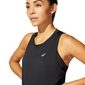 ASICS SMSB Run Hardloopshirt Zonder Mouwen Zwart Dames
