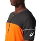 ASICS Fujitrail Hardloopshirt Korte Mouwen Oranje/Zwart Heren