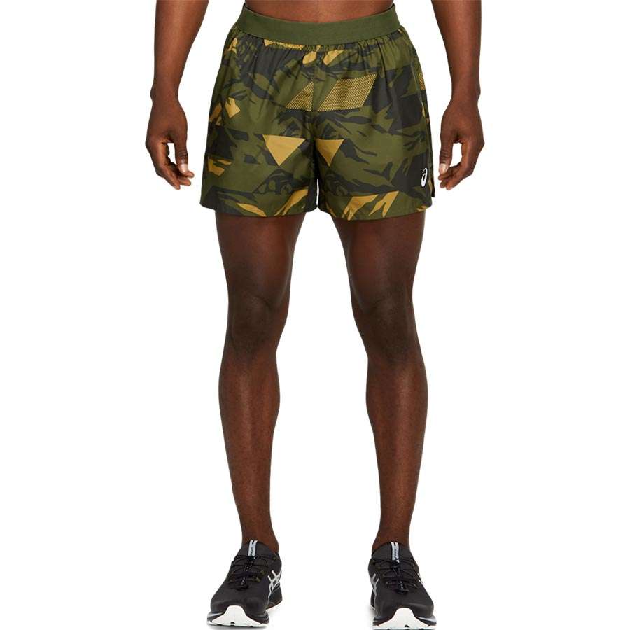 ASICS Future Camo Hardloopbroek Kort Groen Heren 