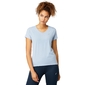 ASICS V-Neck Hardloopshirt Korte Mouwen Lichtblauw Dames — afbeelding 1