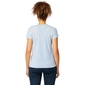 ASICS V-Neck Hardloopshirt Korte Mouwen Lichtblauw Dames — afbeelding 3