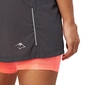 ASICS Fujitrail Hardloop Skort Zwart/Roze Dames