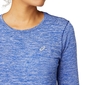 ASICS Race Seamless Hardloopshirt Lange Mouwen Blauw Dames