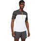 ASICS Fujitrail Hardloopshirt Korte Mouwen Wit/Bruin Heren