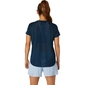 ASICS Ventilate Hardloopshirt Korte Mouwen Donkerblauw Dames