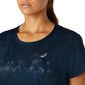 ASICS Ventilate Hardloopshirt Korte Mouwen Donkerblauw Dames