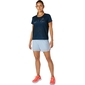 ASICS Ventilate Hardloopshirt Korte Mouwen Donkerblauw Dames