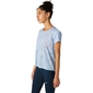 ASICS Ventilate Hardloopshirt Korte Mouwen Lichtblauw Dames