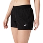 ASICS Core 4IN Hardloopbroek Kort Zwart/Zilver Dames