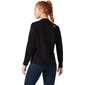 ASICS Core Hardloopshirt Lange Mouwen Zwart/Zilver Dames