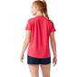 ASICS Core Hardloopshirt Korte Mouwen Roze/Zilver Dames