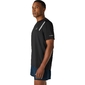ASICS Lite Show Hardloopshirt Korte Mouwen Zwart Heren