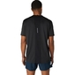 ASICS Lite Show Hardloopshirt Korte Mouwen Zwart Heren