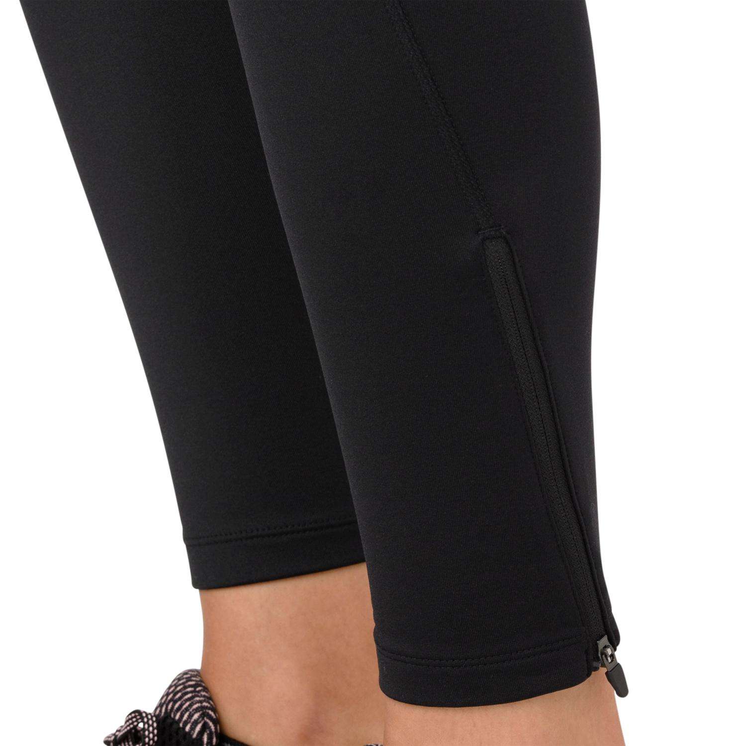 ASICS Core Winter Hardloopbroek Lang Zwart/Wit Dames
